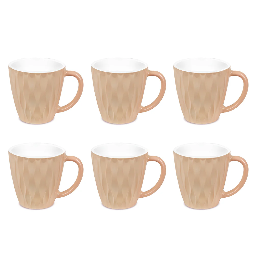 Larah Curl Cup Set, Peach Puff - Image 2