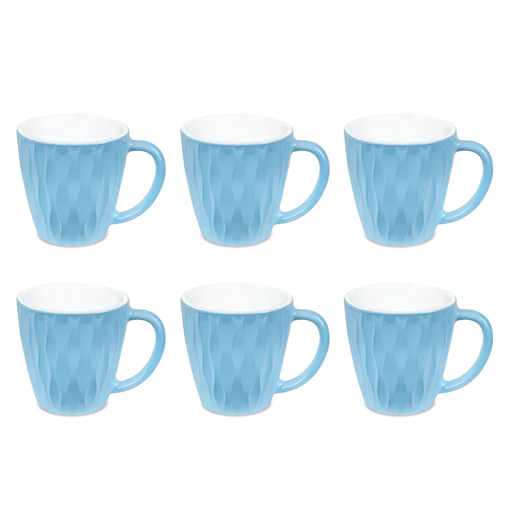 Larah Curl Cup Set, Powder Blue - Image 2
