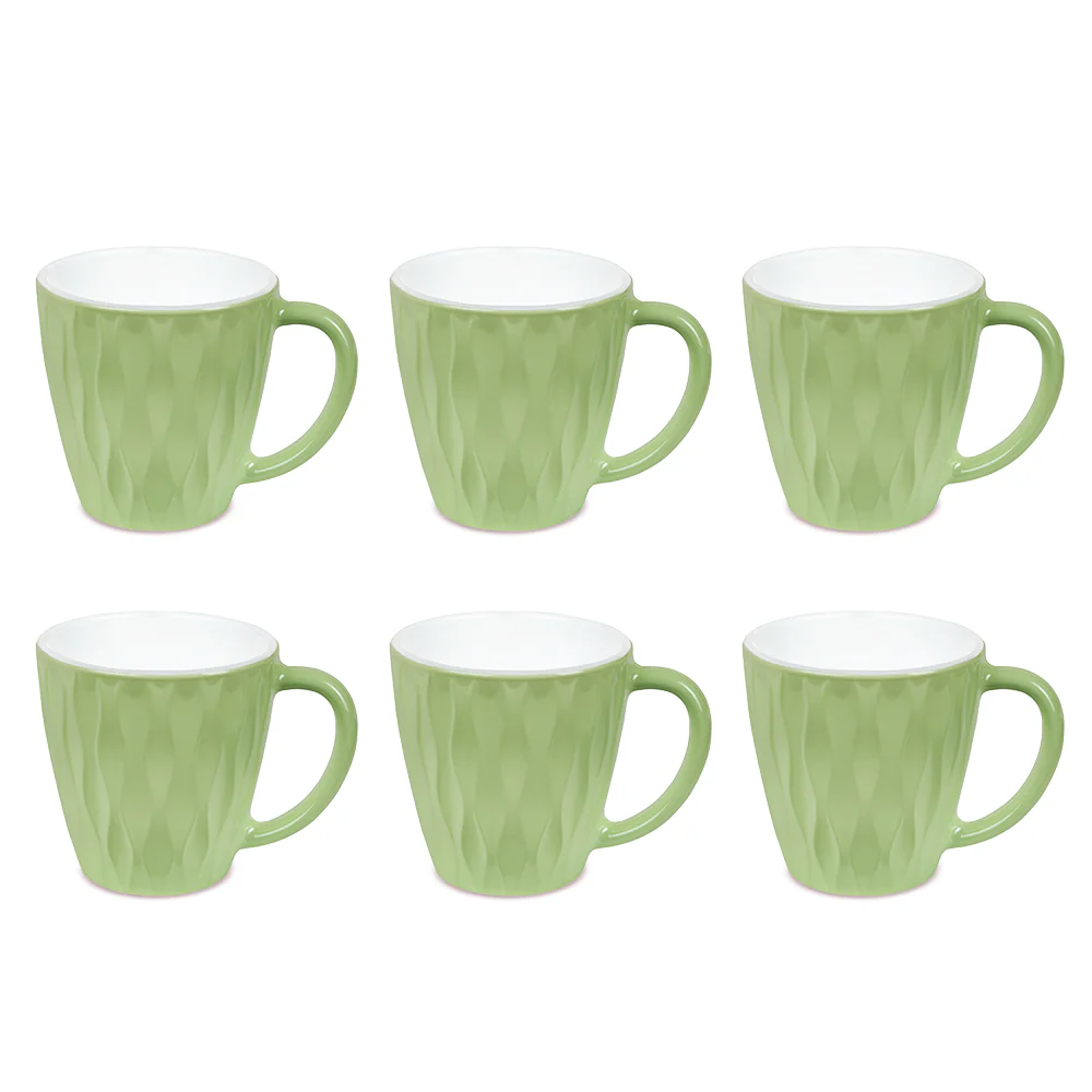 Larah Curl Cup Set, Soft Green - Image 2