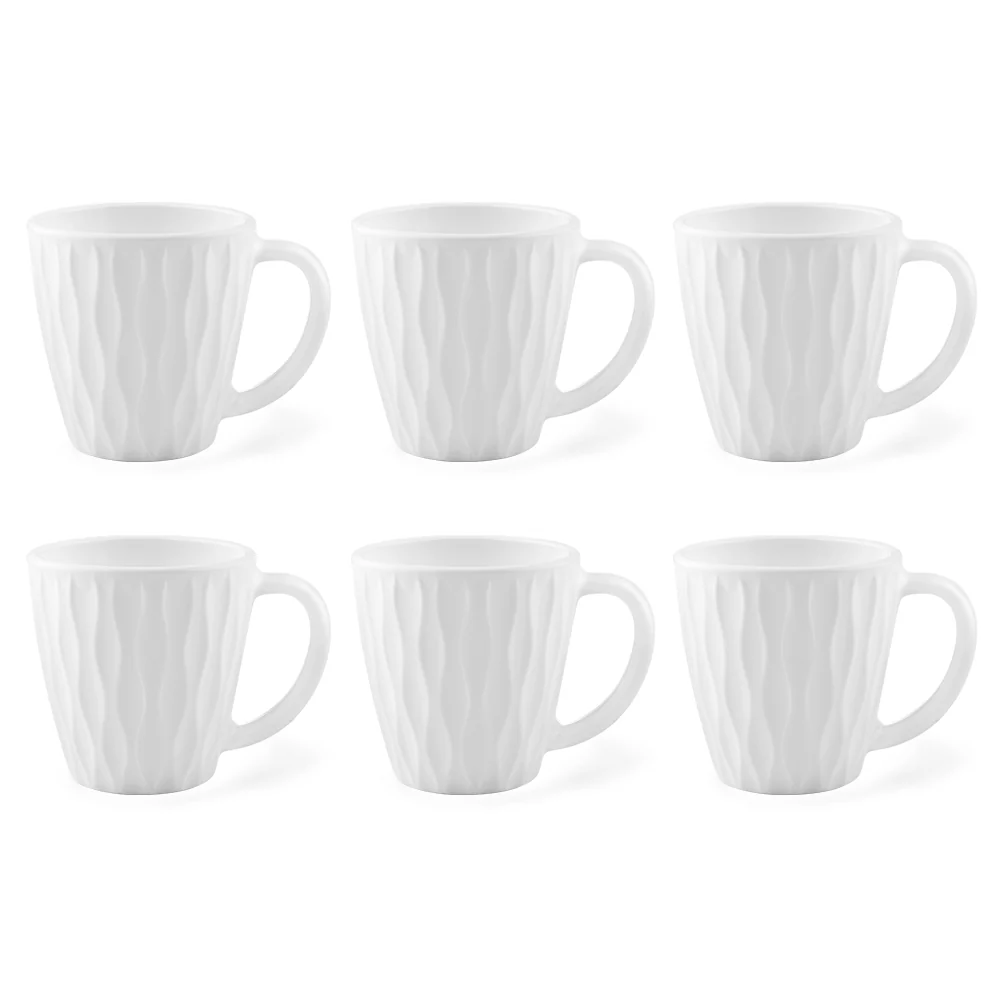 Larah Curl Cup Set, White - Image 3