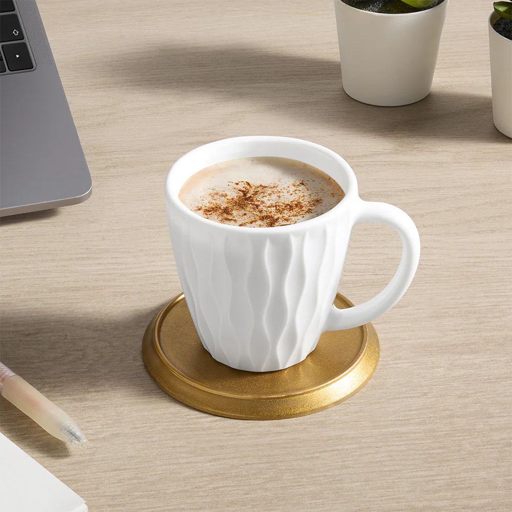 Larah Curl Cup Set, White, 200ml x 6 - Image 8
