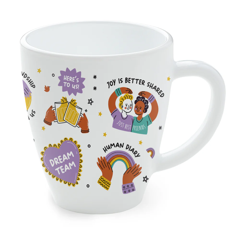 Larah Friendship Day Opalware Mug, Dream - Image 2