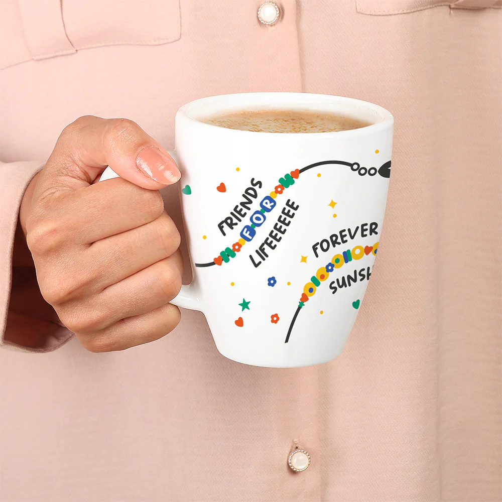 Larah Friendship Day Opalware Mug, Life - Image 3