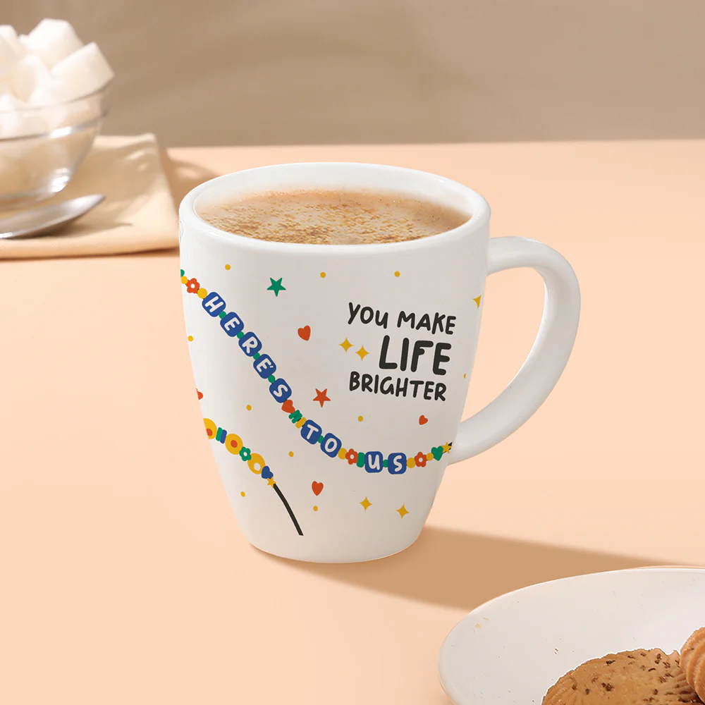 Larah Friendship Day Opalware Mug, Life - Image 7