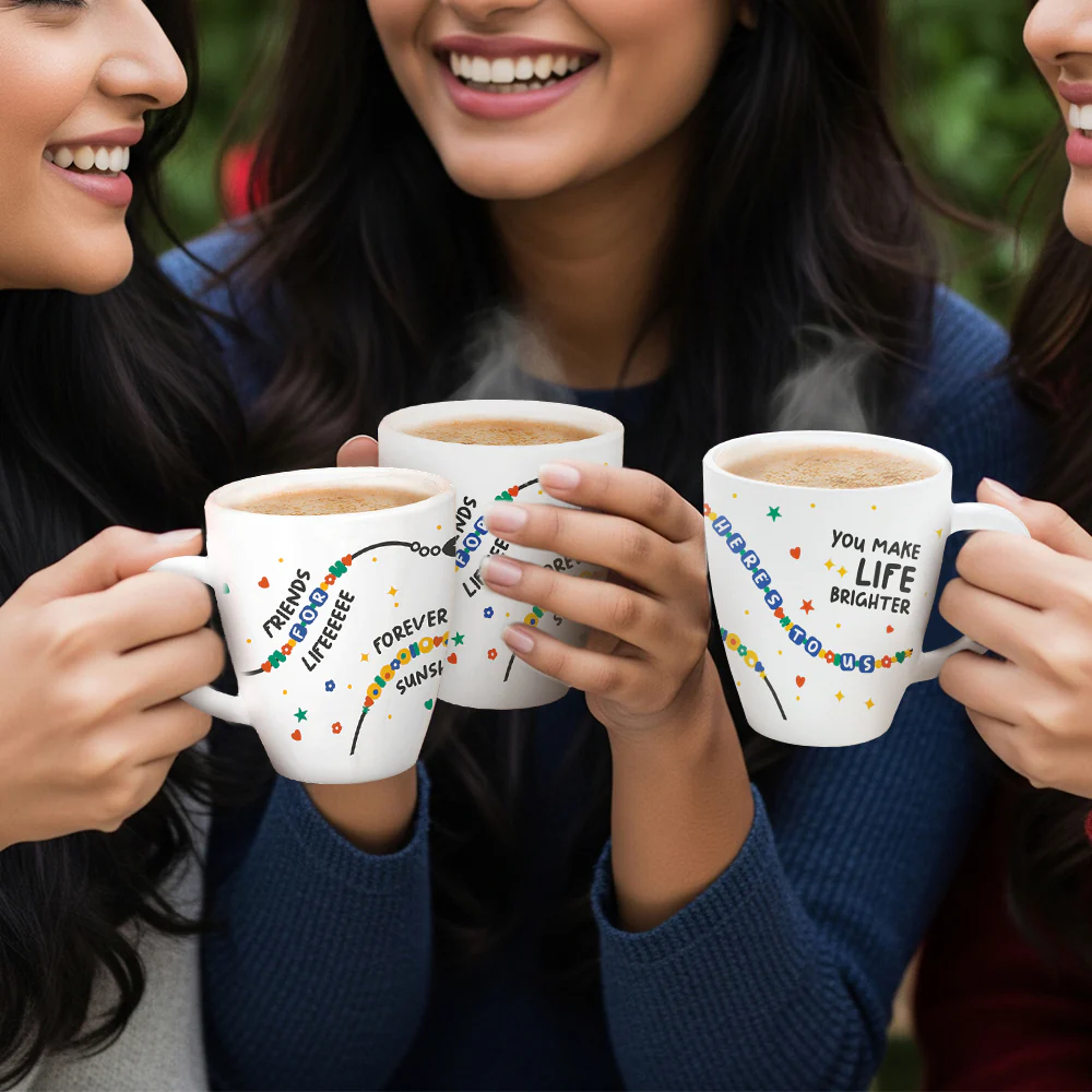 Larah Friendship Day Opalware Mug, Life - Image 9