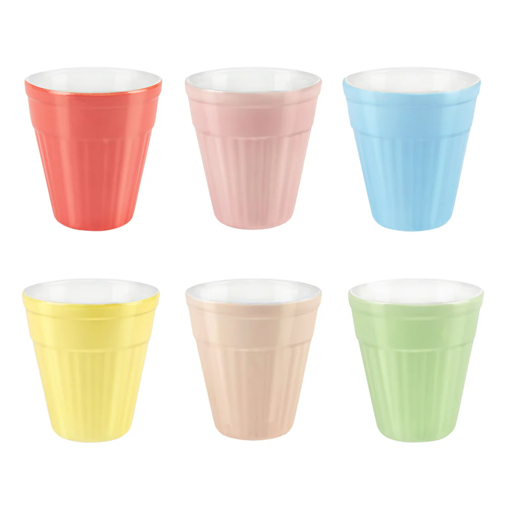 Larah Kulhad Set of 6, Urban Assorted, 200ml - Image 2