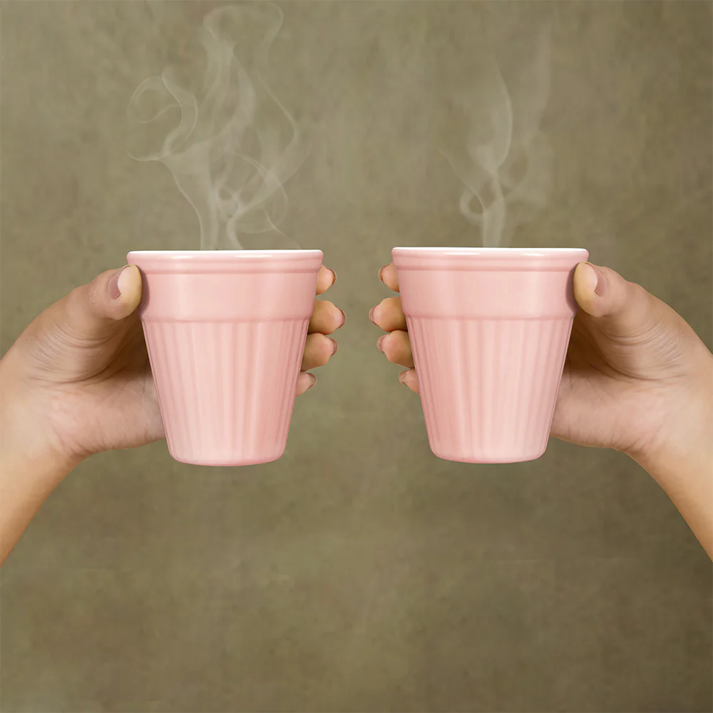 Larah Kulhad Set, Pastel Pink - Image 8