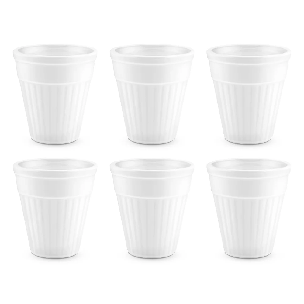 Larah Kulhad Set, White - Image 3