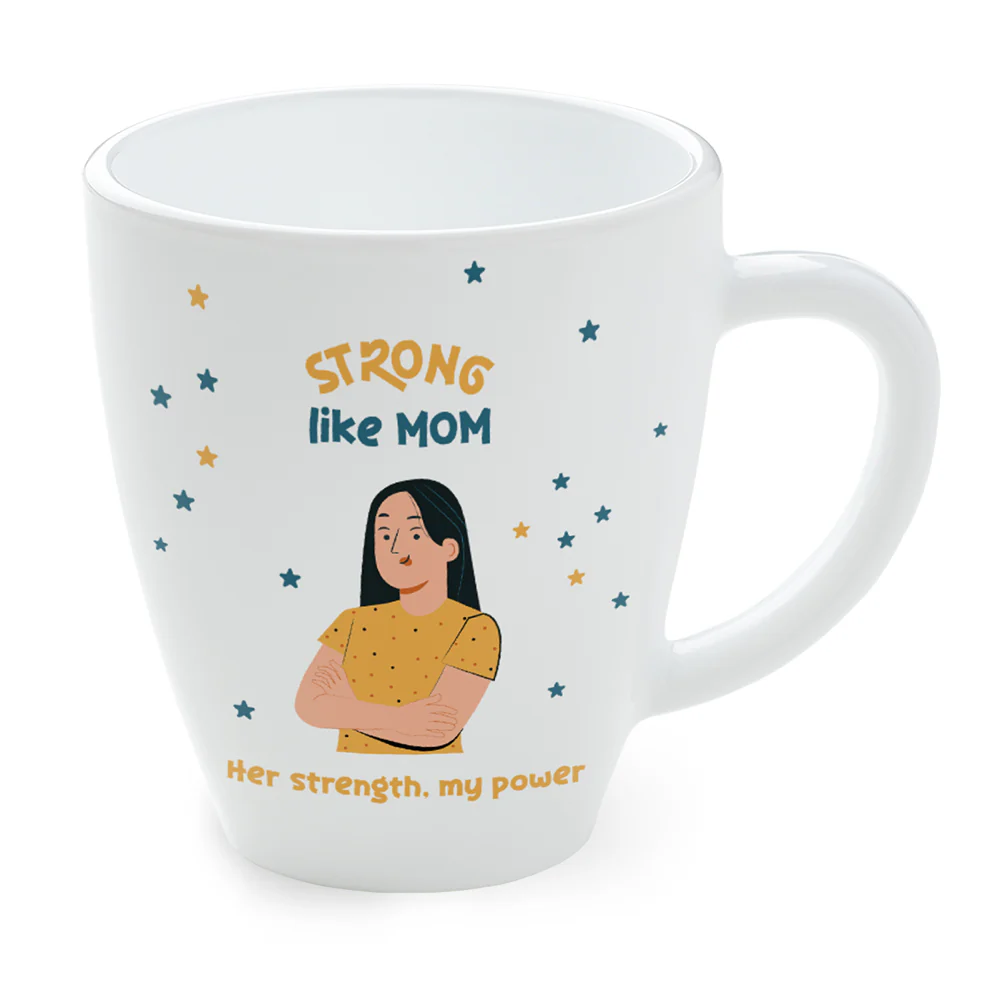 Larah Strong Like Mom, Coffee Mug, 390 ml - Image 2