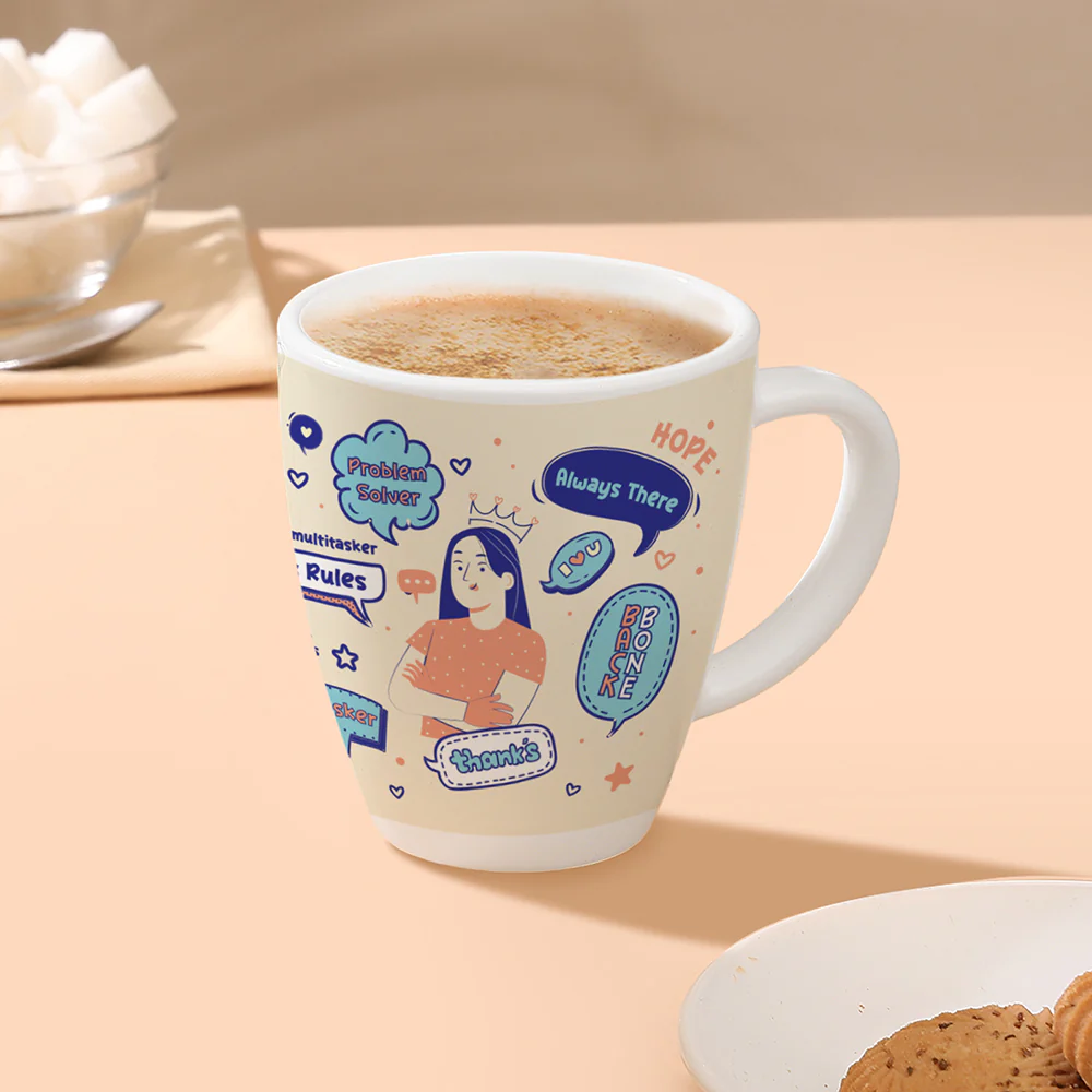 Larah My Mother is My Back Bone, Coffee Mug, 390 ml - Image 7