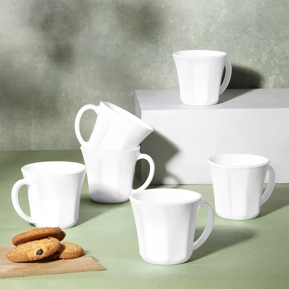 Larah Octa Mug Set, White - Image 10