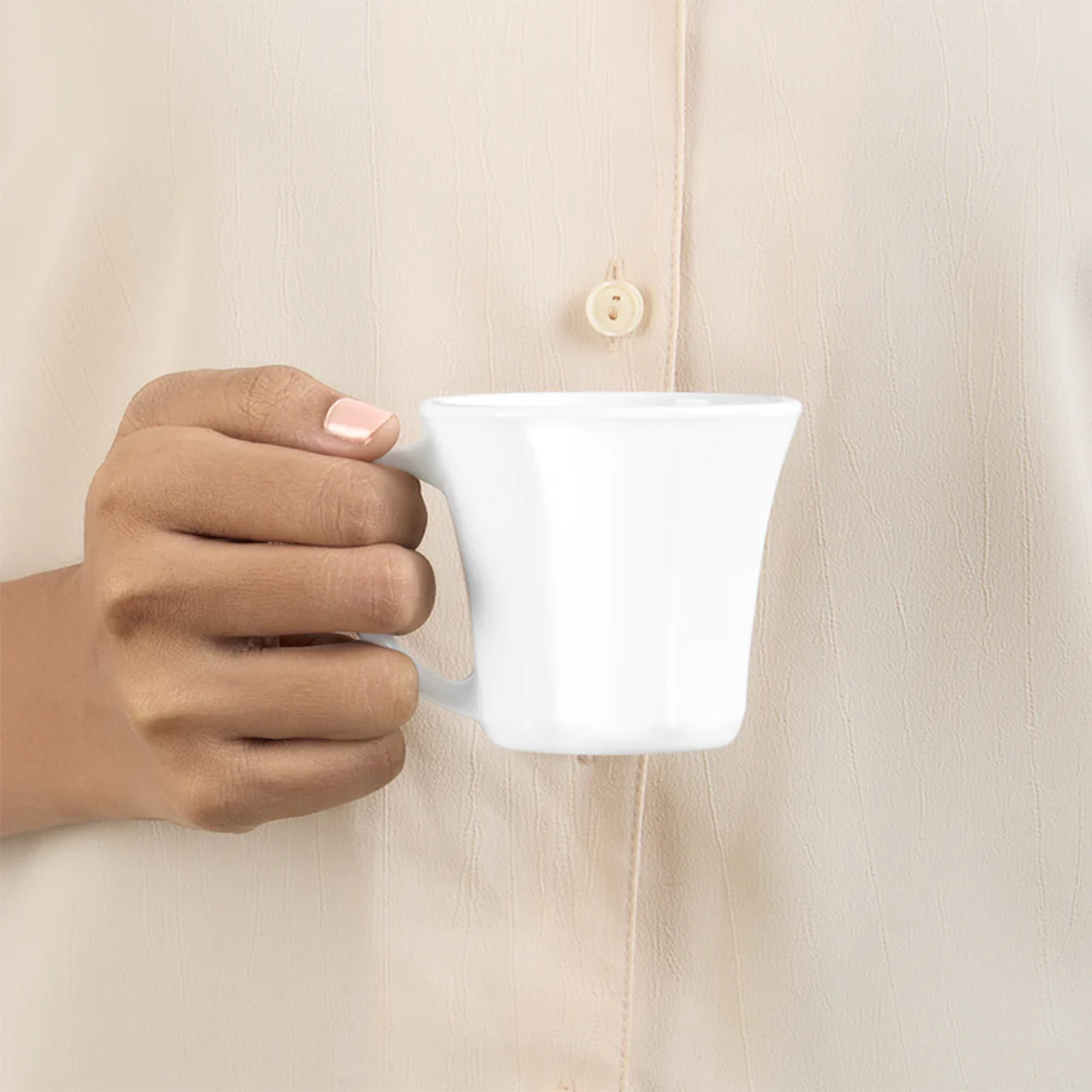 Larah Octa Mug Set, White - Image 5
