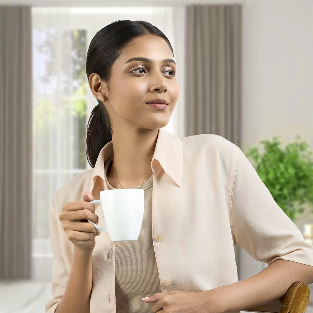 Larah Orbit Mug, White - Image 7