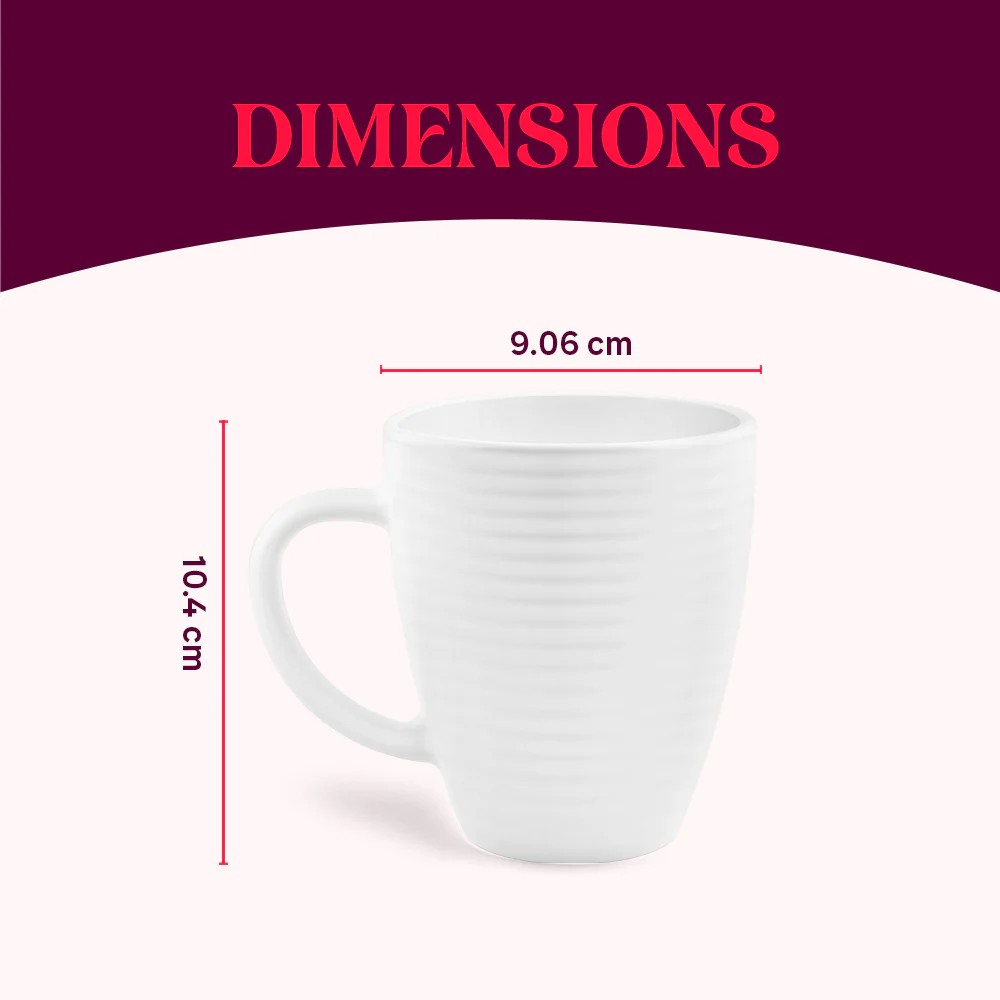 Larah Orbit Mug, White - Image 4