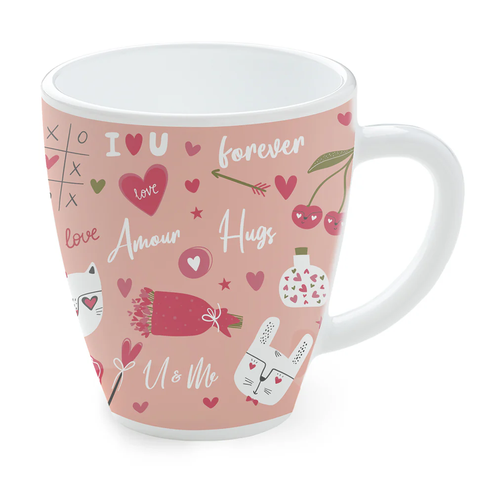 Larah Valentine Day Forever Opalware Mug - Image 2