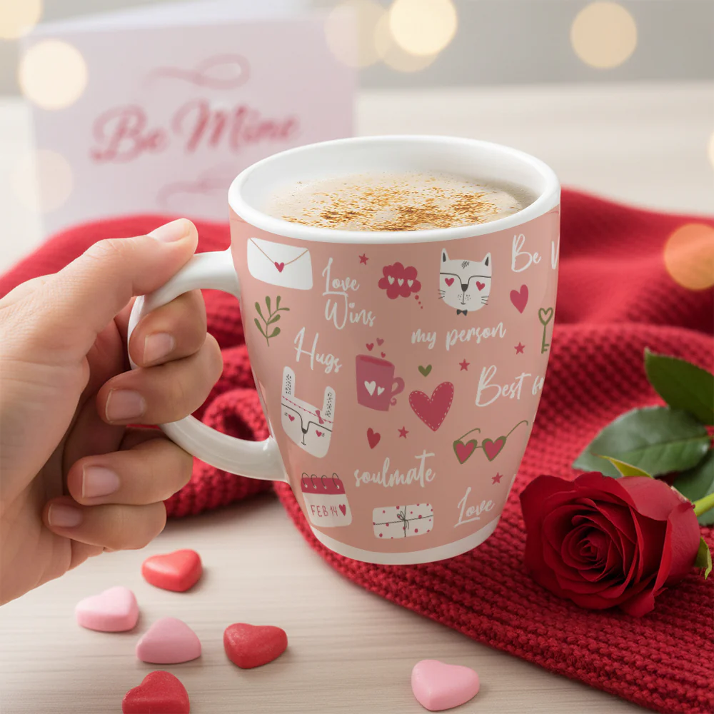 Larah Valentine Day Forever Opalware Mug - Image 3