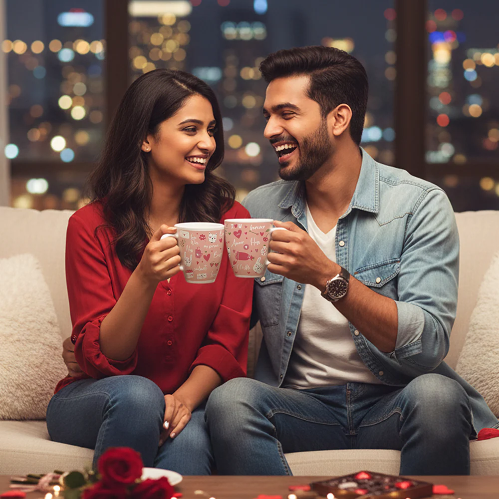 Larah Valentine Day Forever Opalware Mug - Image 6
