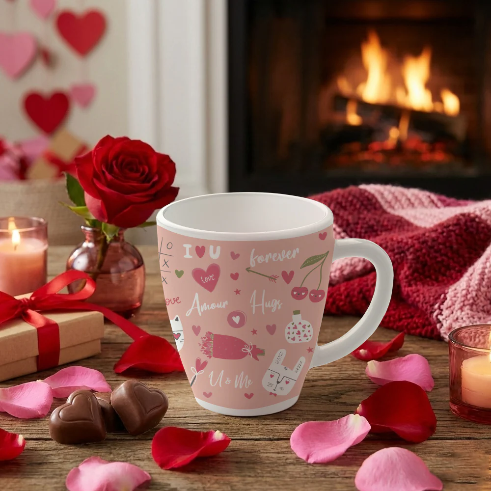 Larah Valentine Day Forever Opalware Mug - Image 7