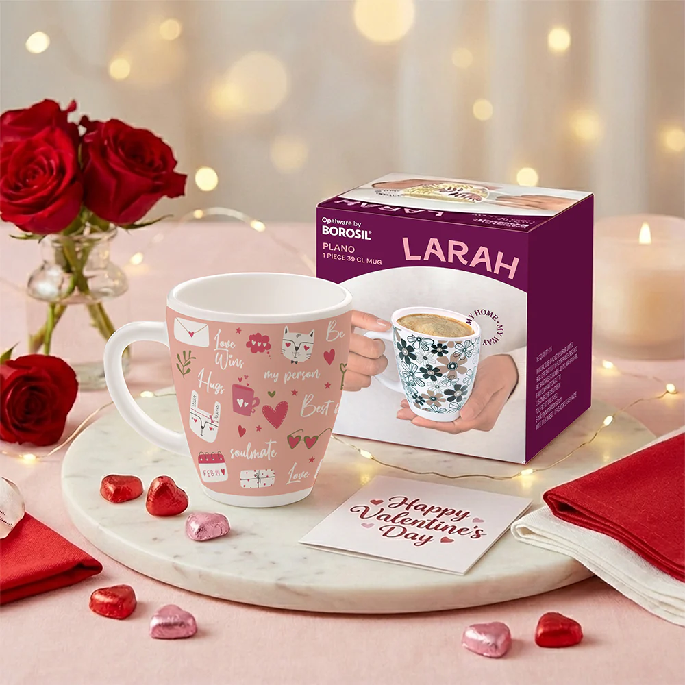 Larah Valentine Day Forever Opalware Mug - Image 8