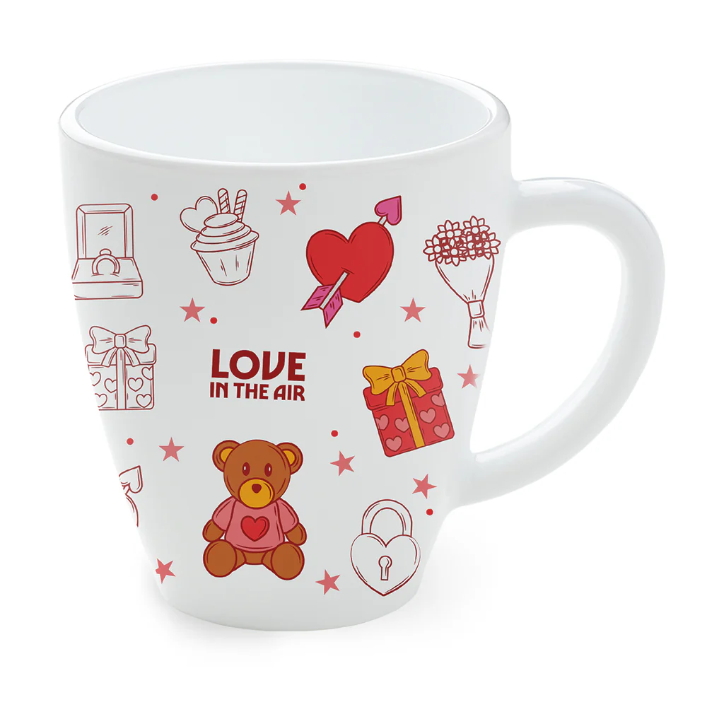 Larah Valentine Day Love Opalware Mug - Image 2