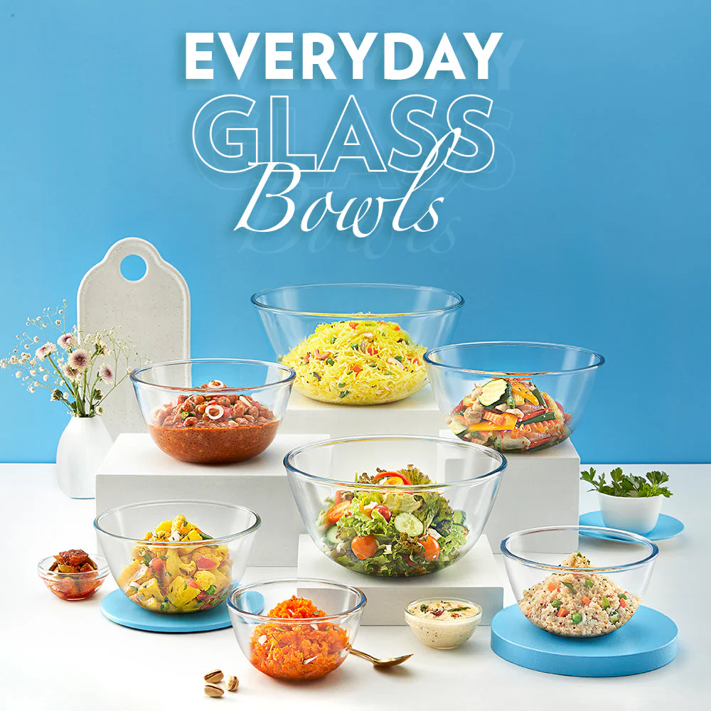 Larah Everyday Glass Bowls, 1L - Image 11