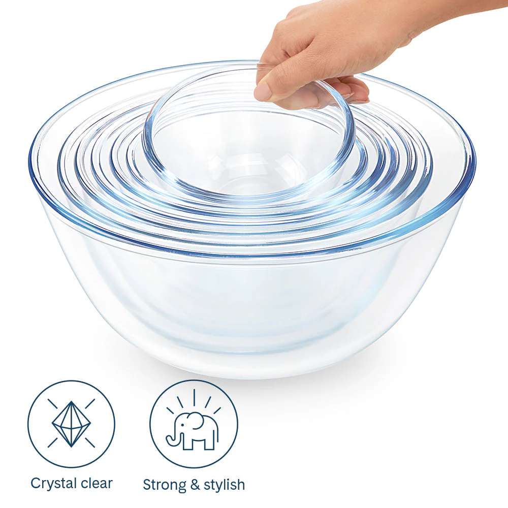 Larah Everyday Glass Bowls, 1L - Image 7