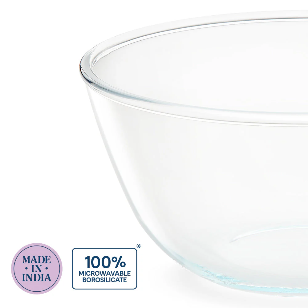 Larah Everyday Glass Bowls, 2.8L - Image 6