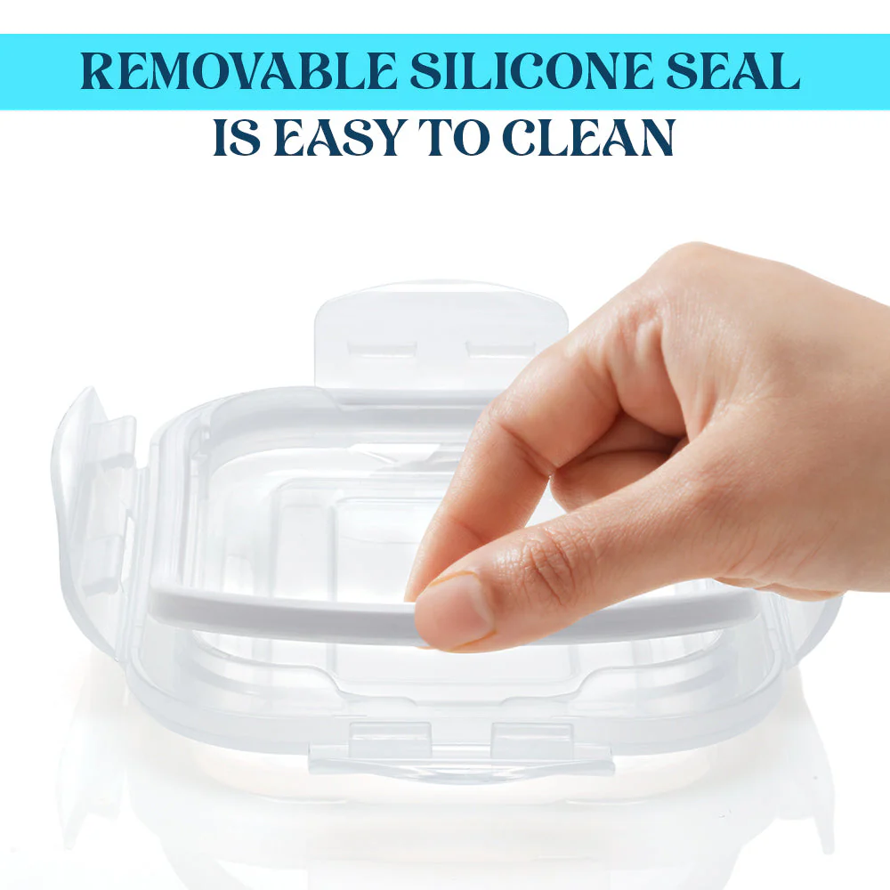 Larah Glass Klip n Store, Rectangular Container - Image 15