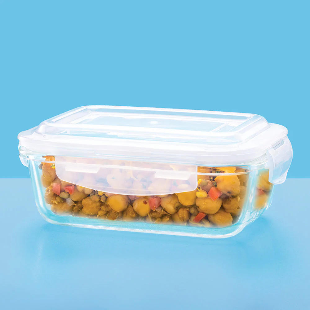 Larah Glass Klip n Store, Rectangular Container - Image 6