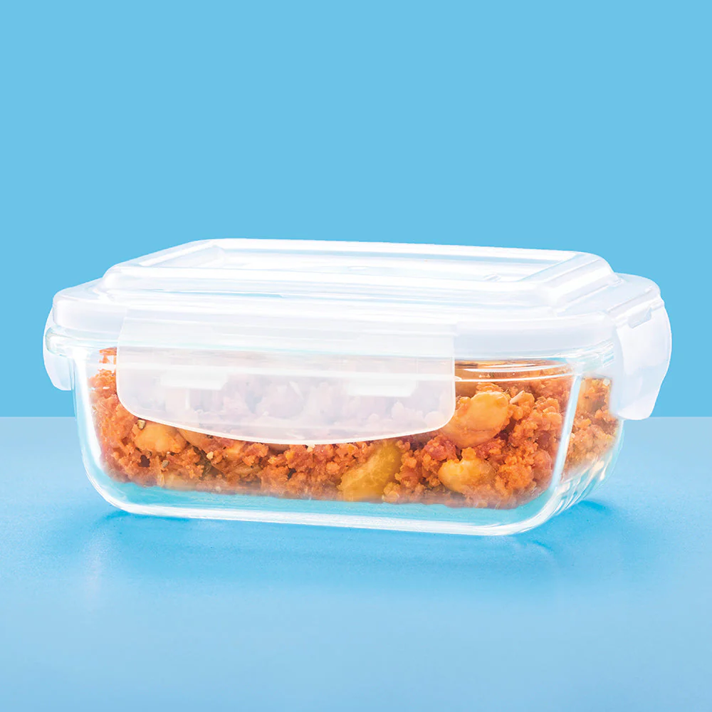 Larah Glass Klip n Store, Rectangular Container - Image 2