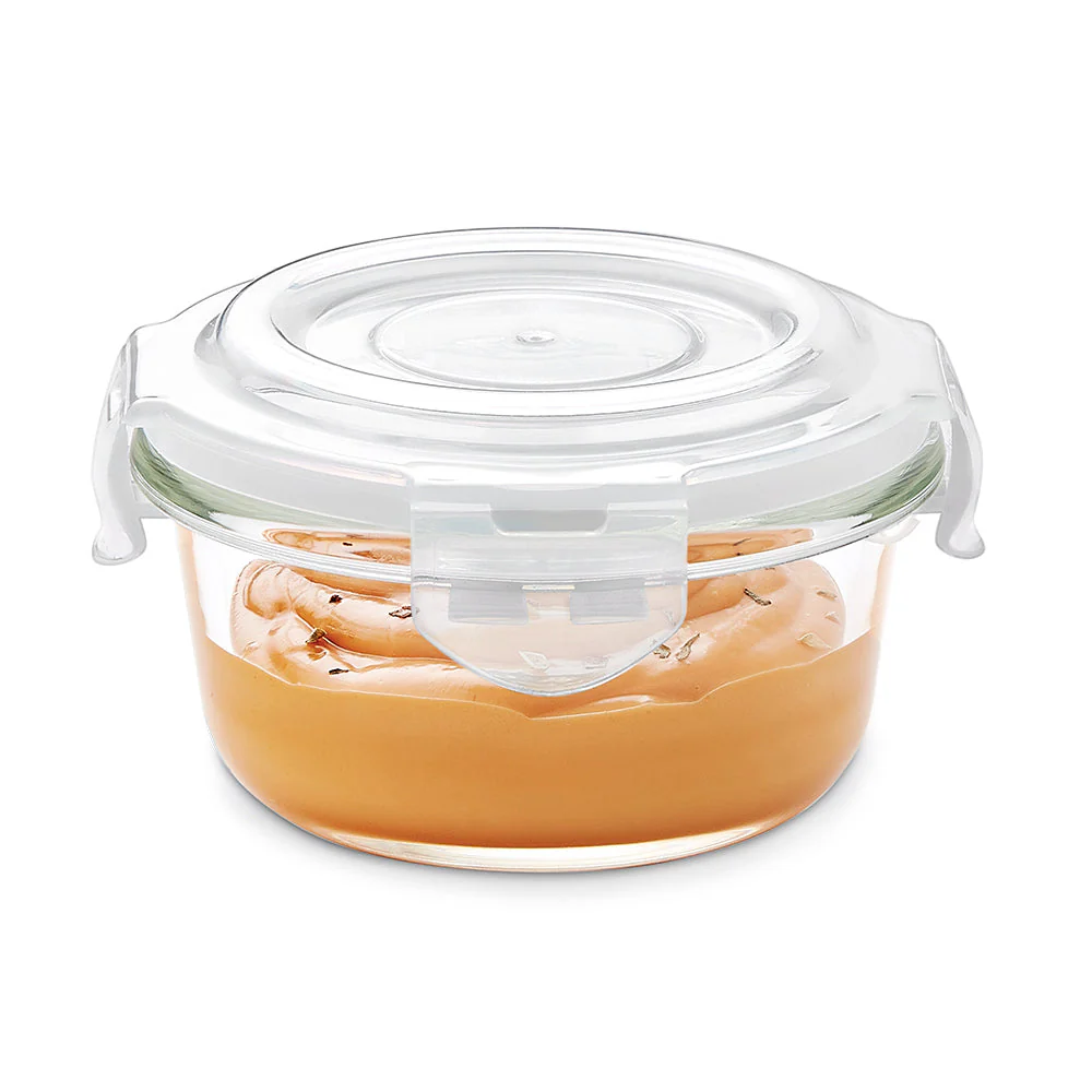 Larah Glass Klip n Store, Round Container - Image 3