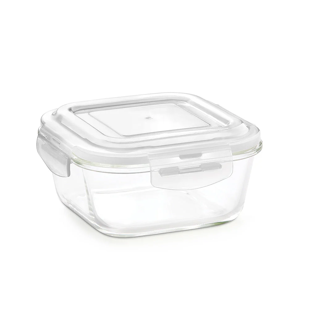 Larah Glass Klip n Store, Square Container - Image 4