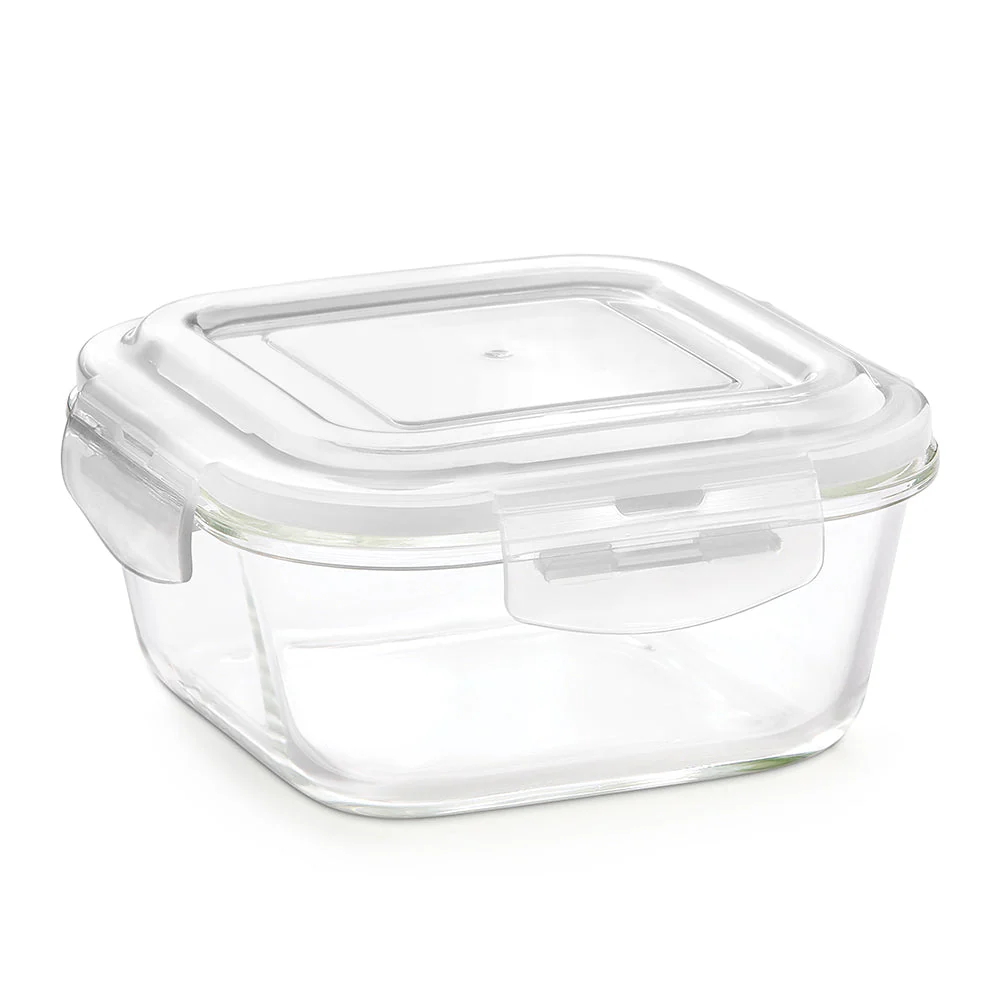 Larah Glass Klip n Store, Square Container - Image 4