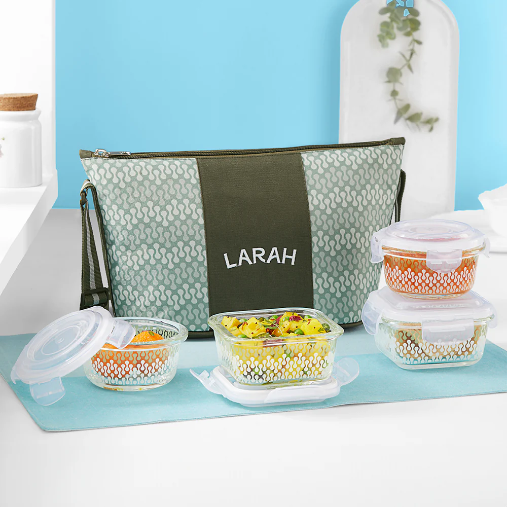 Larah Gracia Daisy Universal Glass Lunchbox - Image 2