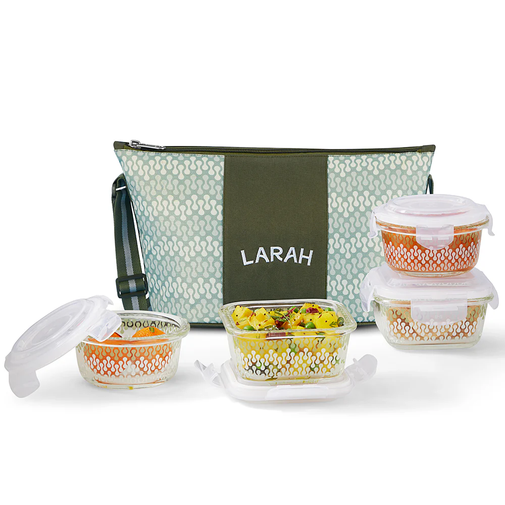 Larah Gracia Daisy Universal Glass Lunchbox - Image 3