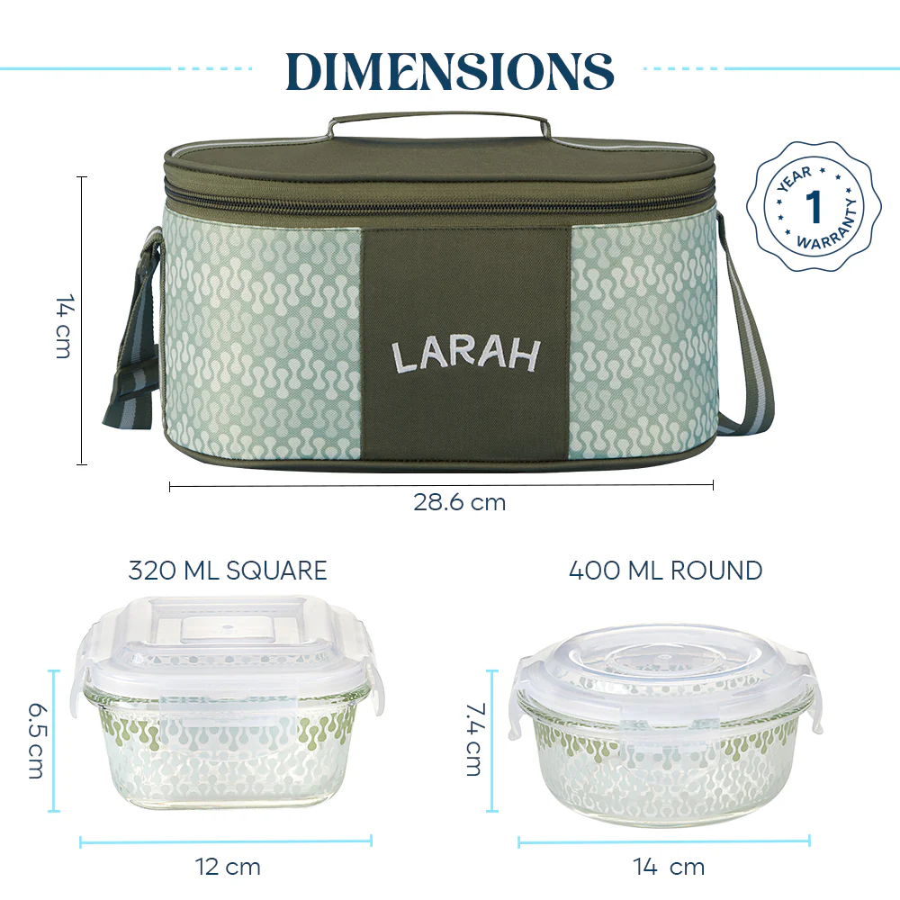 Larah Gracia Universal Glass Lunchbox - Image 5