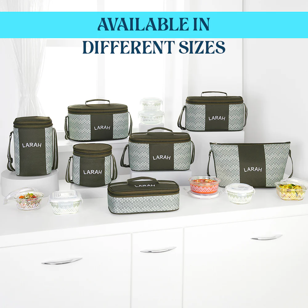Larah Gracia Round Glass Lunchbox - Image 13