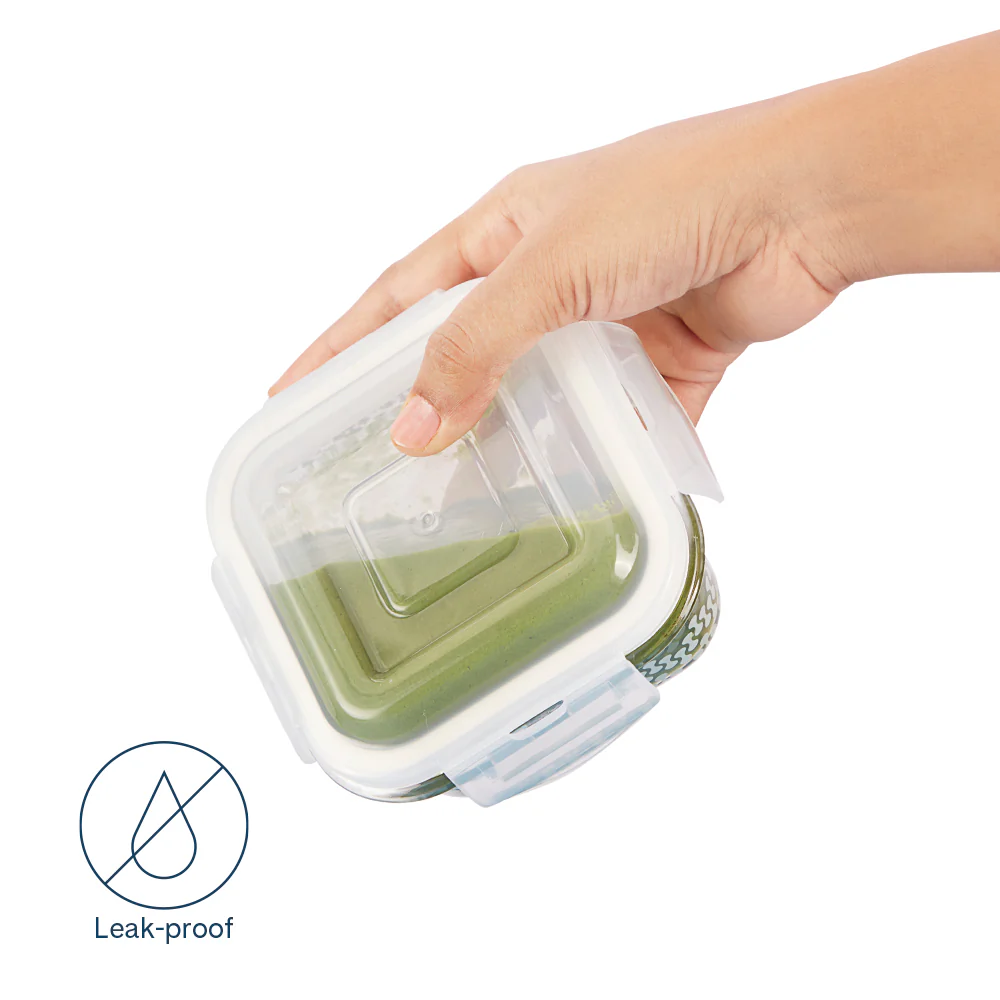 Larah Gracia Square Glass Lunchbox - Image 9