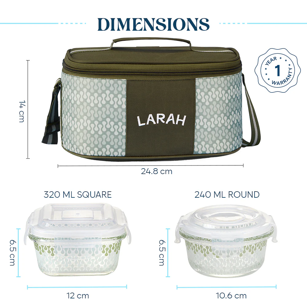 Larah Gracia Universal Glass Lunchbox - Image 5
