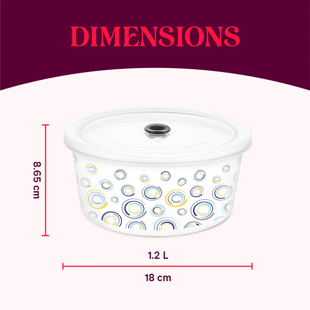 Larah Jupiter Storage Bowl , 1.2L - Image 3