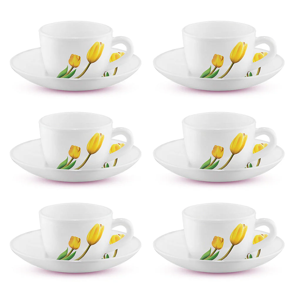 Larah Lyana Cup n Saucer Set, 220ml x 12 - Image 11
