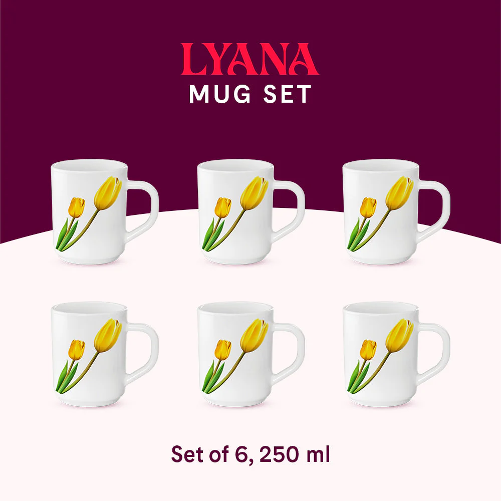 Larah Lyana Mug Set, 240ml x 2 - Image 10