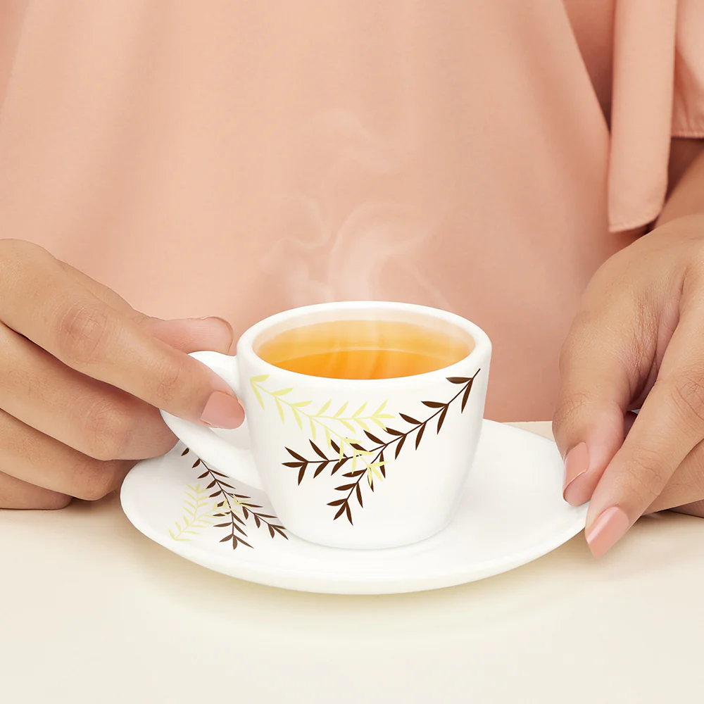 Larah Oak Cup n Saucer Set - Image 2