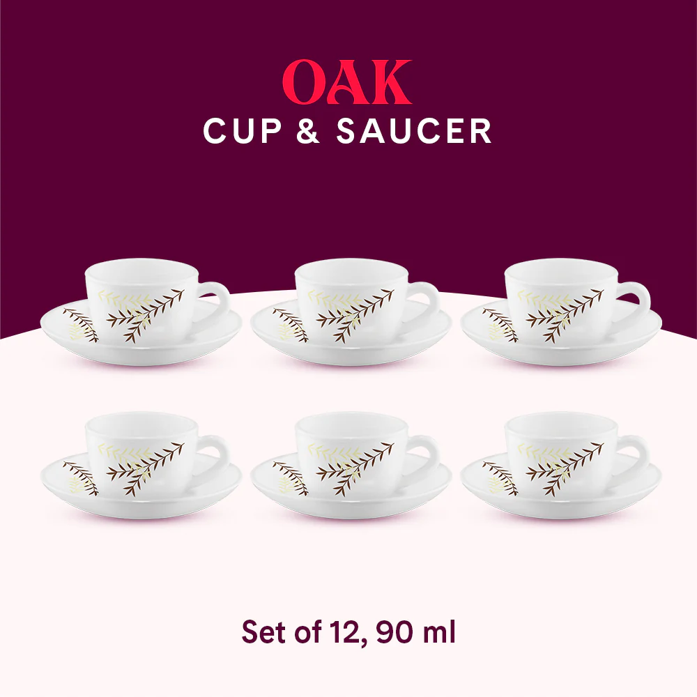 Larah Oak Cup n Saucer Set - Image 8