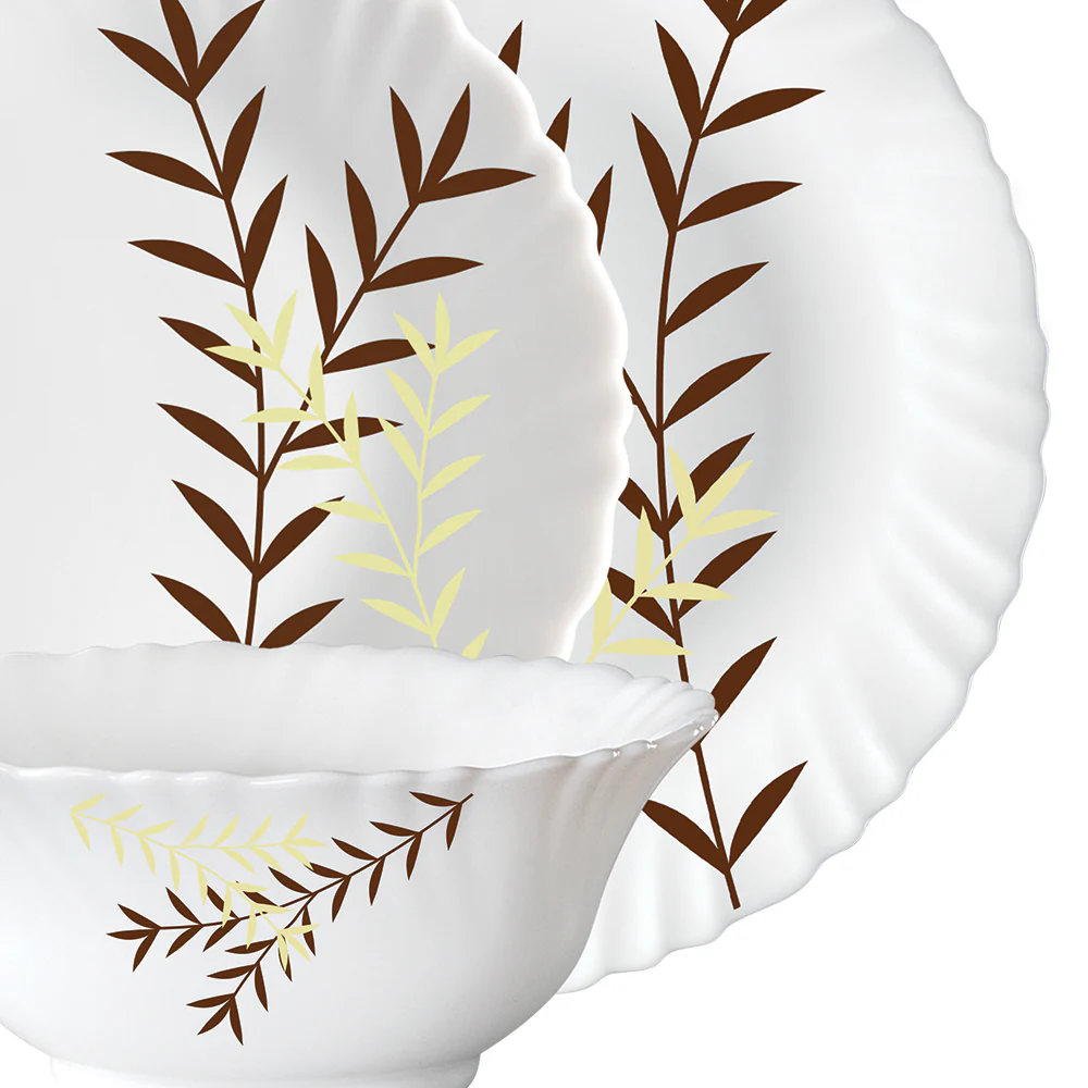 Larah Oak Dinner Set, 19 pc - Image 3