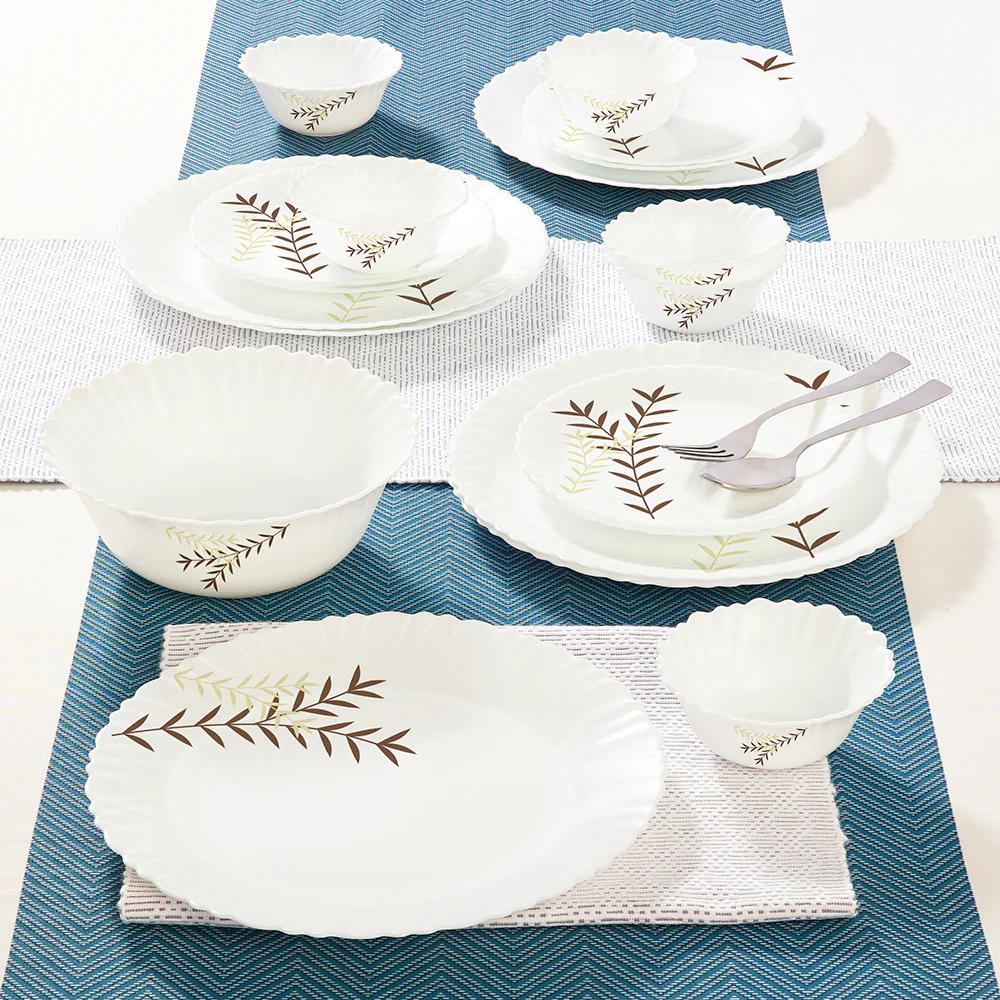Larah Oak Dinner Set, 19 pc - Image 9