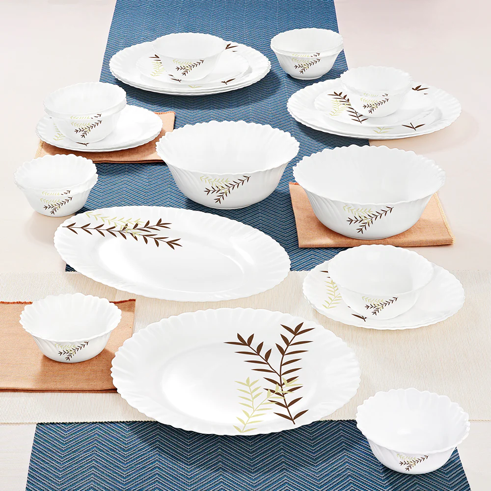 Larah Oak Dinner Set, 27 pc - Image 9