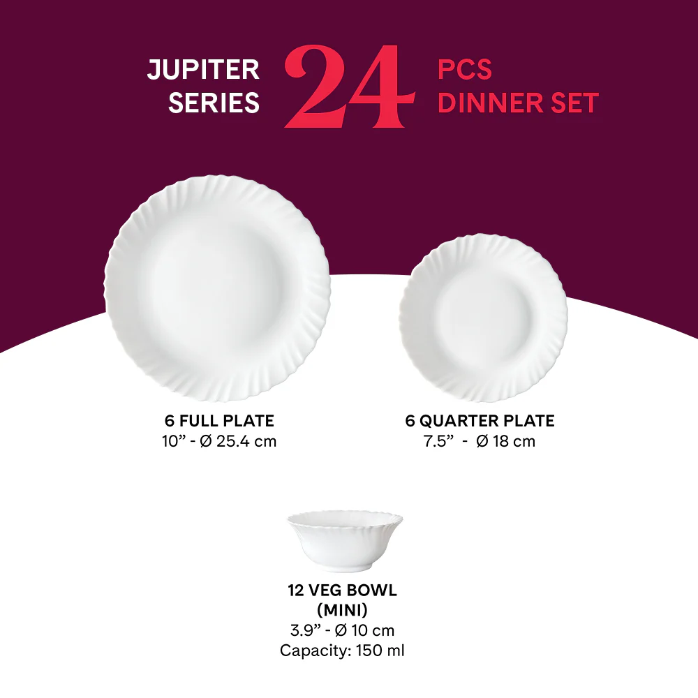 Larah Alina 24 pc Dinner Set - Image 2