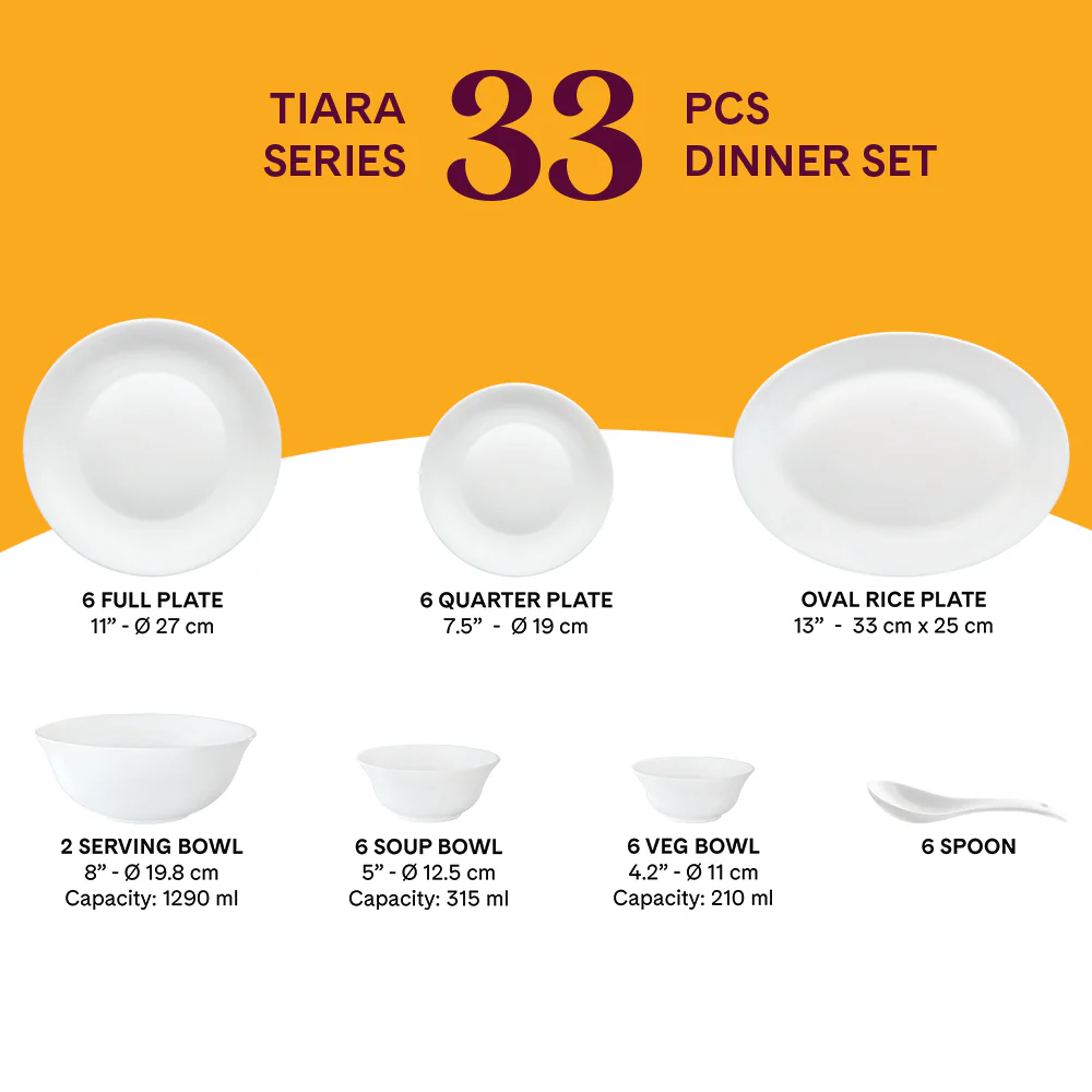 Larah Amara Blue Dinner Set - Image 2