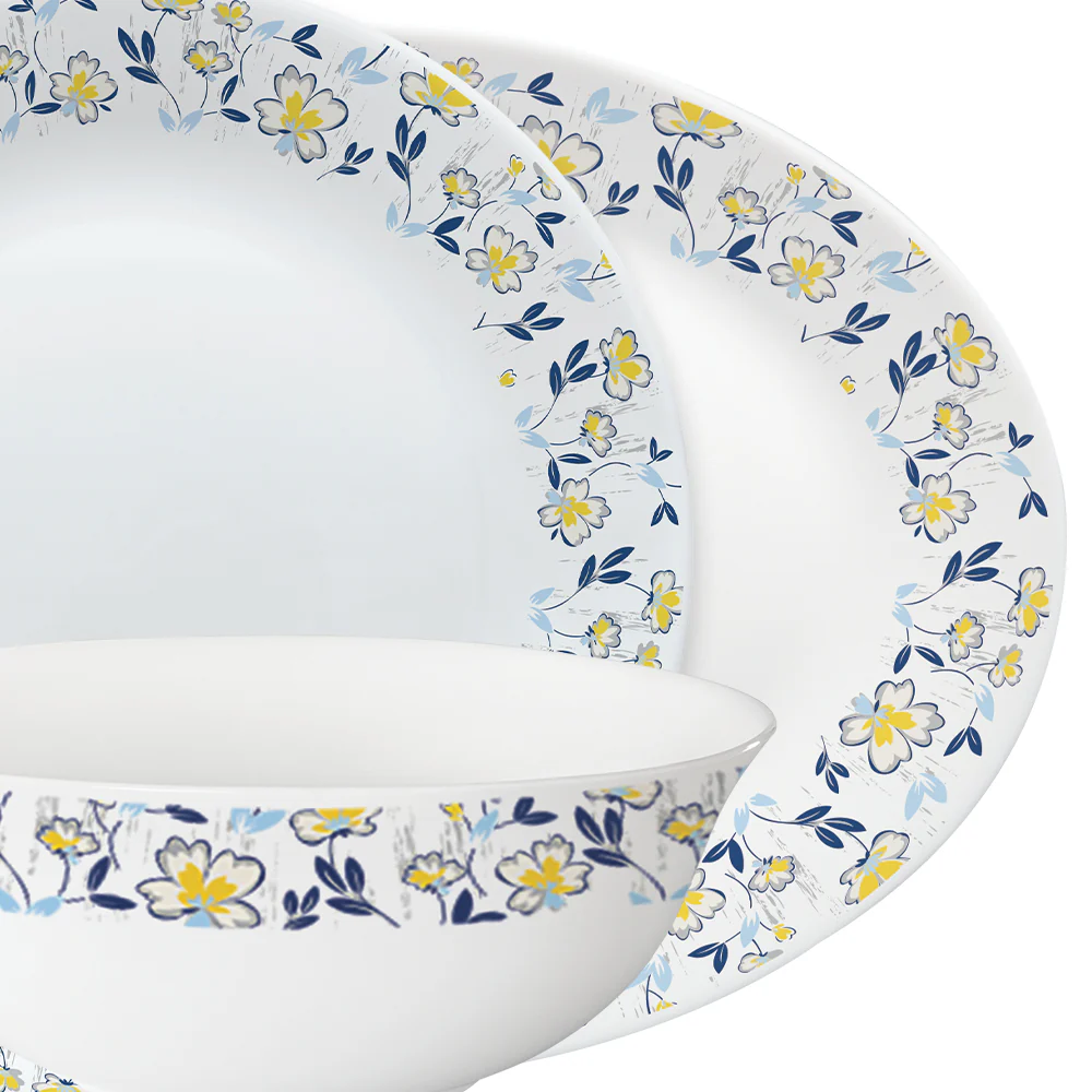 Larah Amara Blue Dinner Set - Image 3